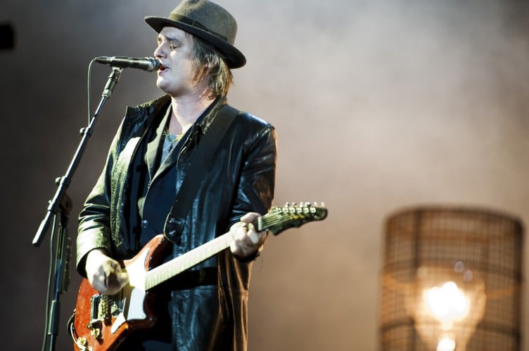 Pete Doherty of the Libertines, performing live at Leeds Festival 2015