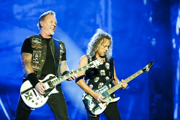 Metallica live at Leeds Festival 2015