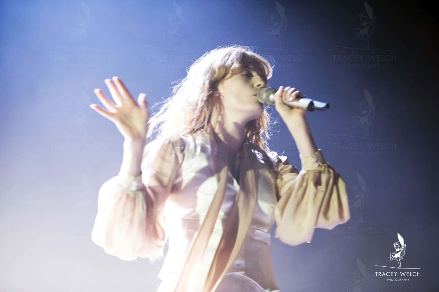 Florence and the Machine performing live at Sheffield's Motorpoint Arena